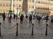 manifestazione di piazza dei carabinieri 